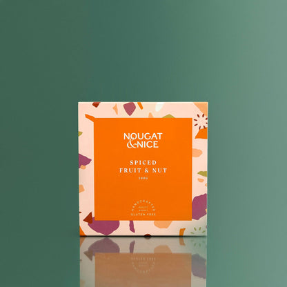 Nougat & Nice - Spiced Fruit & Nut Nougat  | 200g Box