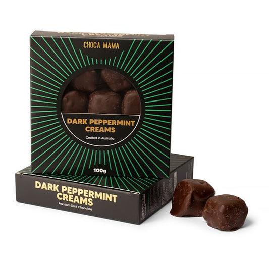 Chocamama - Dark Chocolate Peppermint Creams 100g