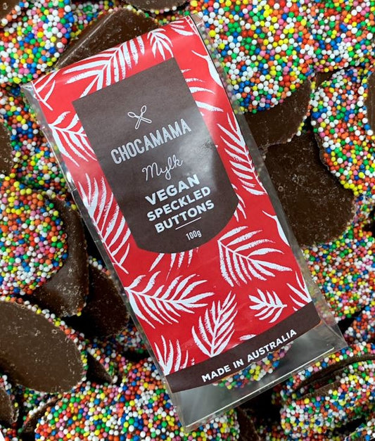 Chocamama - Vegan Mylk Choc speckles 100g