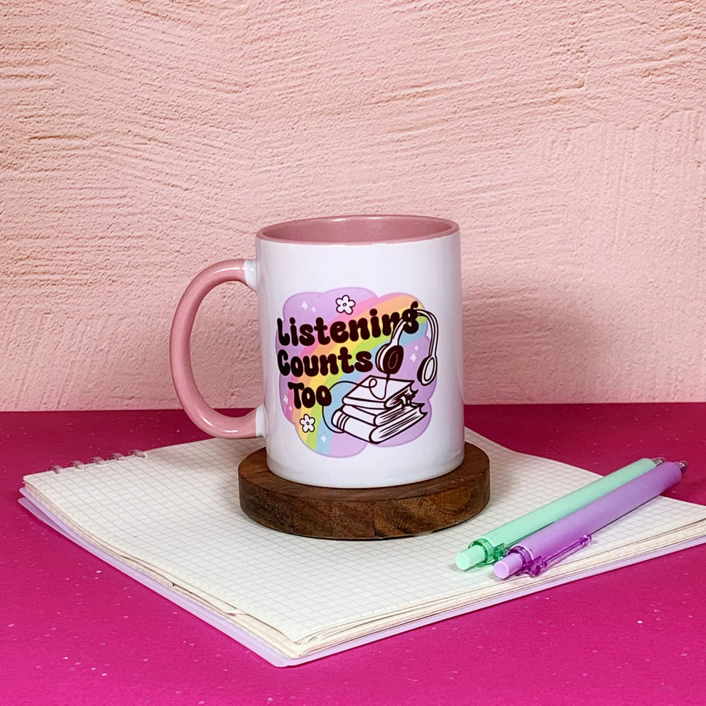 Mittens & Moods - Listening Counts Too - Ceramic Mug