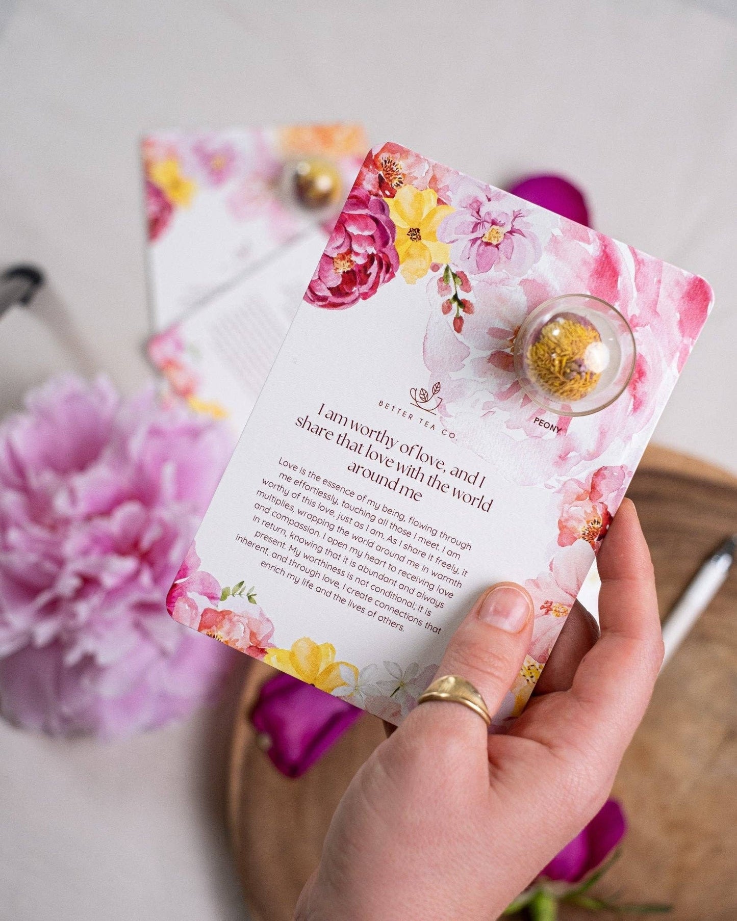 Better Tea Co. - Blooming Tea Greeting Card Assorted