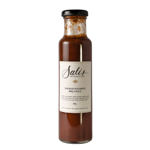 Smoked Bourbon BBQ Sauce 250g - Salis Artisan Foods image 0