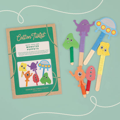 Cotton Twist - Make Your Own Monster Puppets