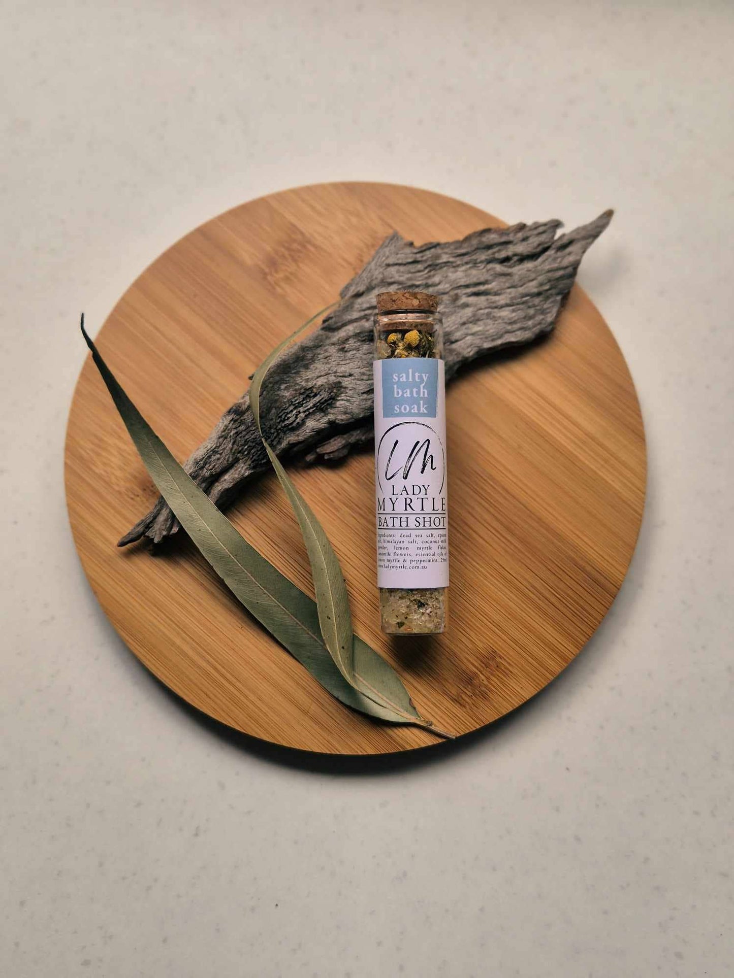 Lady Myrtle - Salty Bath Soak - Bath Shot 25ml