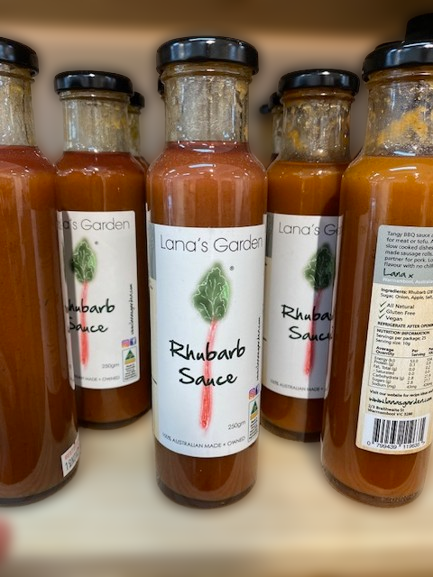 Lana's Garden- Rhubarb Sauce image 0