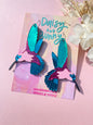 Daisy and Bunny - Hummingbird Pink and Green
