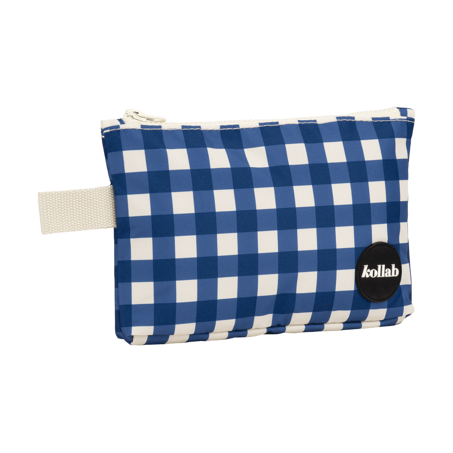 Kollab - Mini Pouch Blue Check