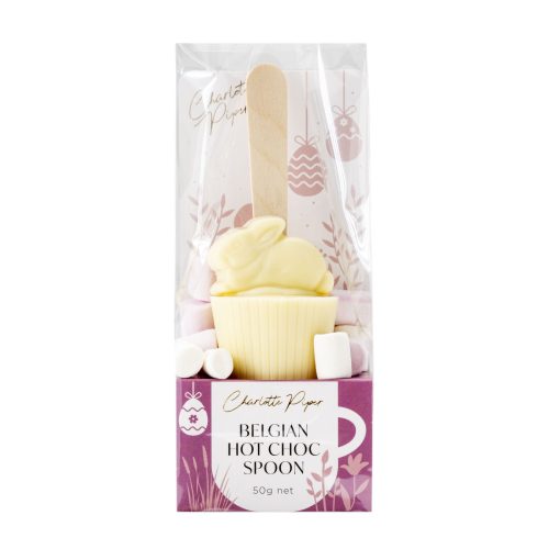 Hot white chocolate Bunny spoon - Charlotte Piper image 0