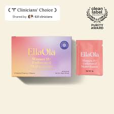 EllaOla - Women’s Essential Unflavored Multivitamin