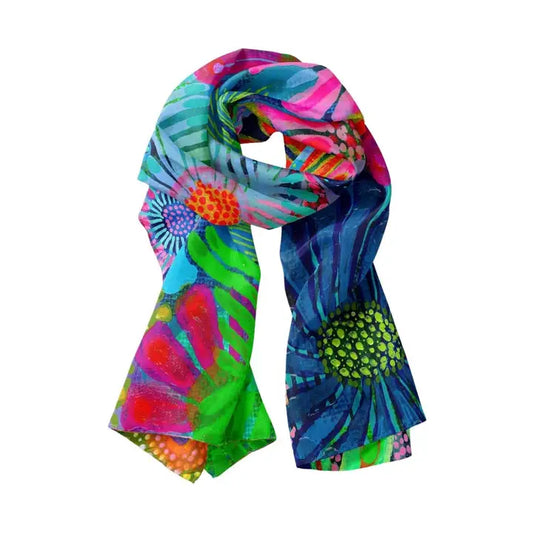 Garden of Eden Modal Long Scarf