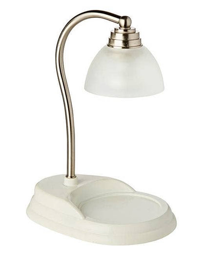 Candle Warmers Australia - White Nickel Aurora Lamp - RRP $69.95 - Wholesale