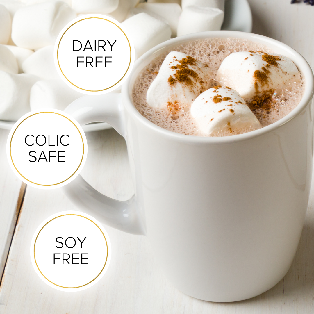 The Breastfeeding Tea Co - Lactation Hot Chocolate with Collagen: Small 230g | 10 Serves