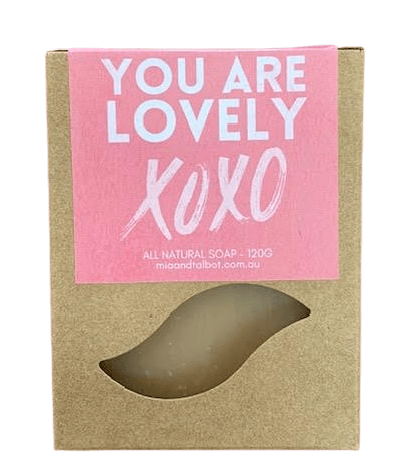 Mia & Talbot - You are lovely - Natural Soap image 0