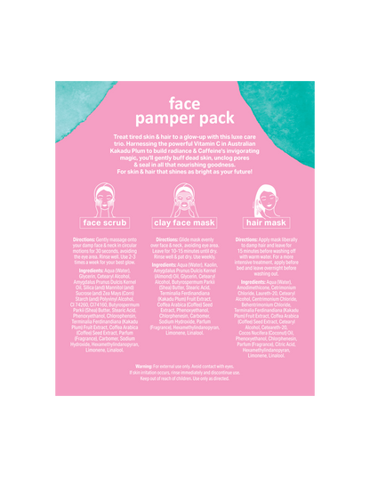 Splotch - Kakadu Plum & Caffeine High Beam...Face Pamper Pack