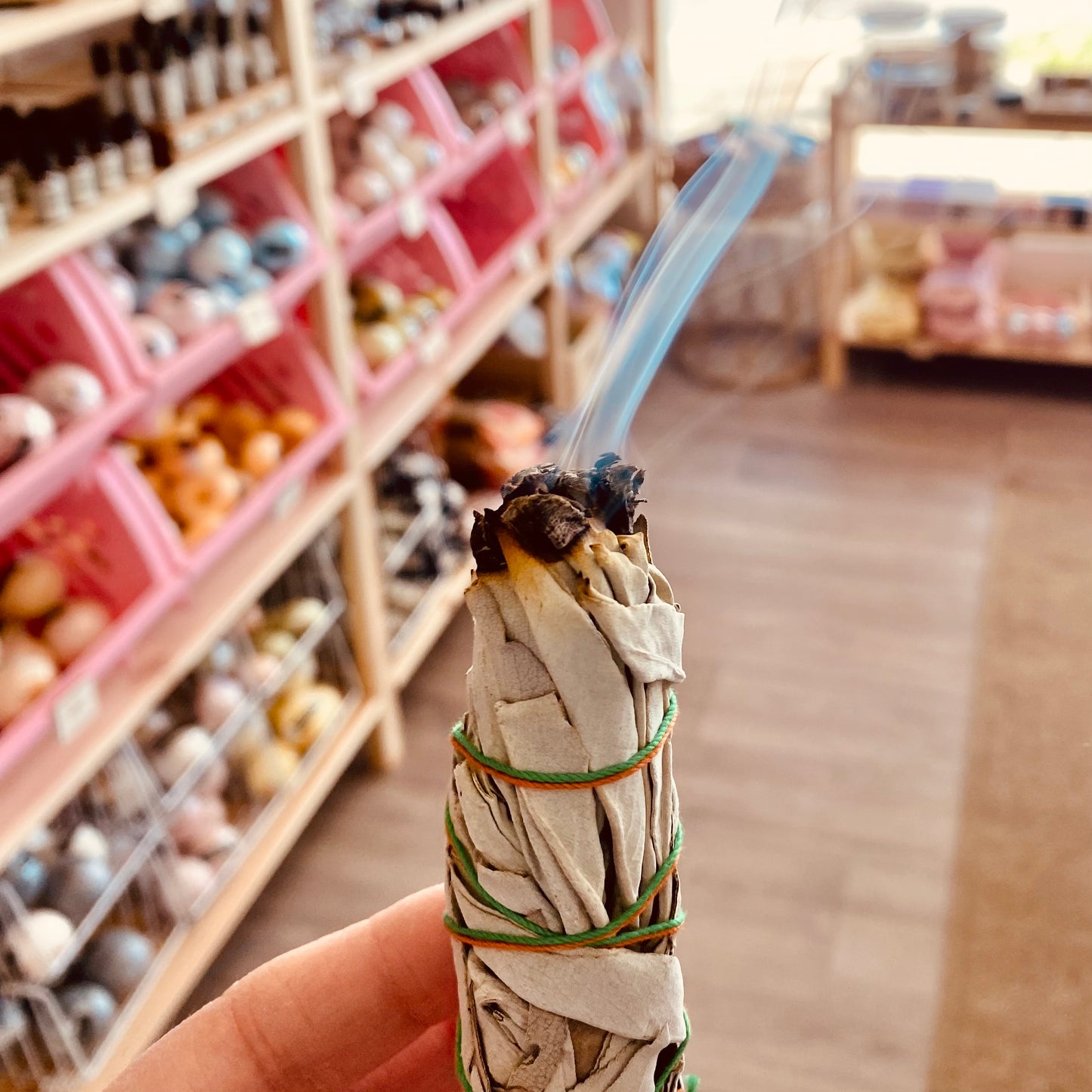Large White Sage Smudge Stick image 1