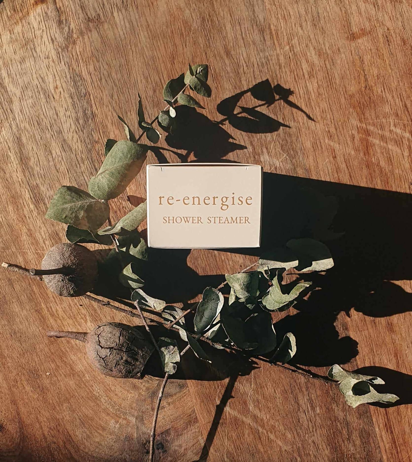 Lady Myrtle - Re-Energise - Shower Steamer large - native essential oils