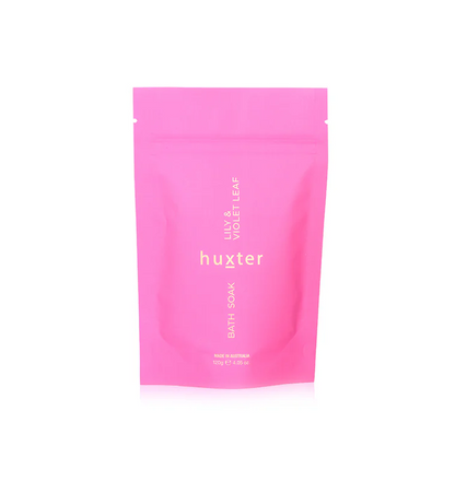 Huxter Bath Soak 500g - Lily & Violet Leaf image 1