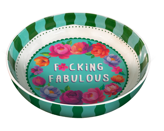 DWBH - 'FABULOUS' Ceramic Snack Bowl