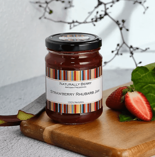 Raspberry Vodka Jam 250g- Naturally Berry image 0