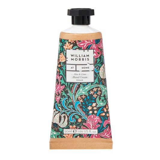 William Morris at Home - Aloe & Lime Hand Cream Golden Lily Dark