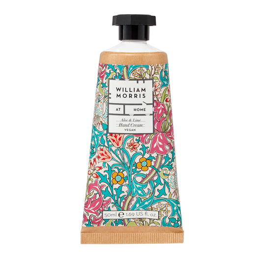 William Morris at Home - Aloe & Lime Hand Cream Golden Lily Light