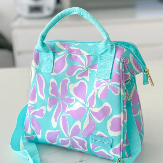Bebe Luxe - Flower Power Cross Body Lunch Bag