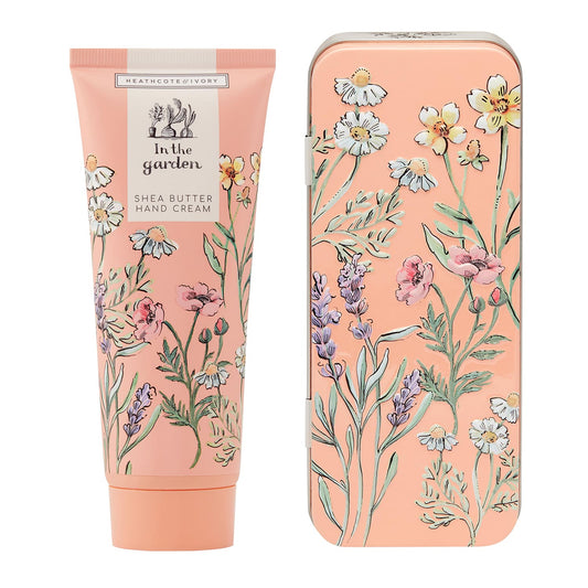 Heathcote & Ivory - In the Garden Hand Cream in Tin