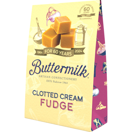 Gourmet & Lifestyle - Buttermilk Clotted Cream Fudge Sharing Box 150g