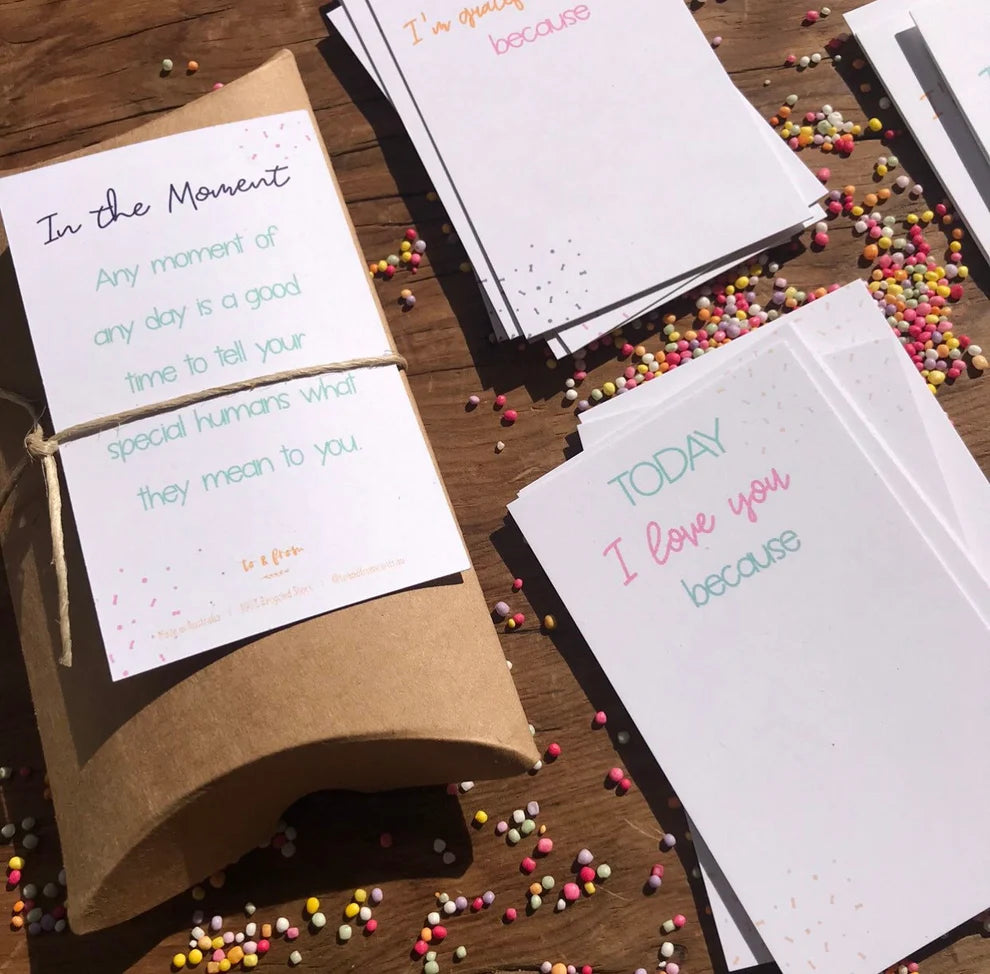 To and From - In the Moment Note Card Pack