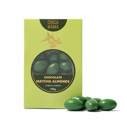 Chocamama - Matcha Almonds 100g