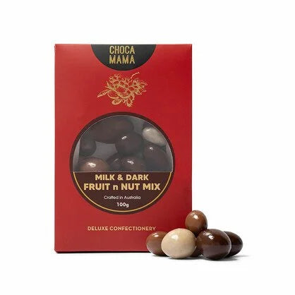 Chocamama - Milk & Dark Fruit n Nut Mix 100g