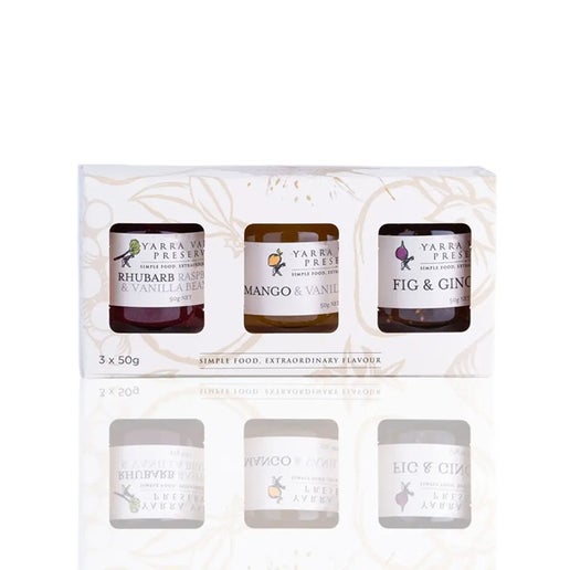 Yarra Valley Preserves - 3x50g Jam mix gift boxed