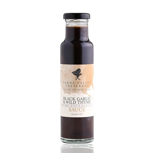 Yarra Valley Preserves - Black Garlic & Wild Thyme Worcestershire 250ml