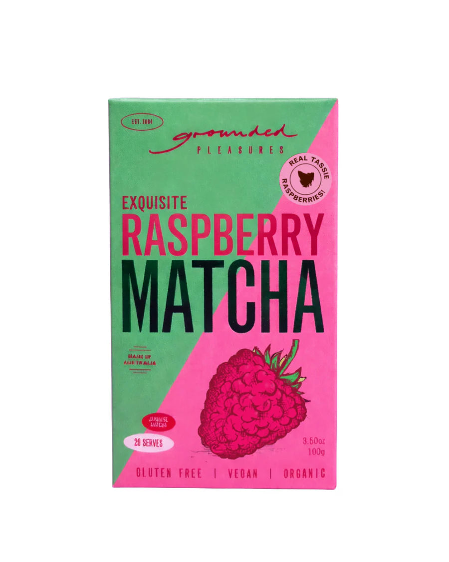 Grounded Pleasures - RASPBERRY MATCHA 100g