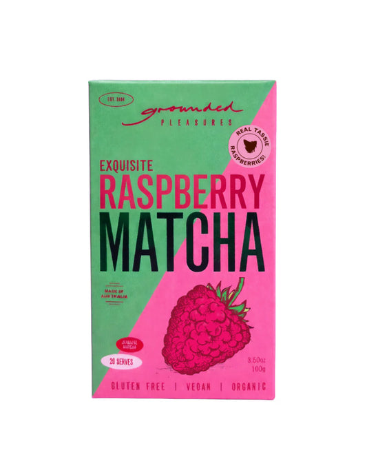 Grounded Pleasures - RASPBERRY MATCHA 100g
