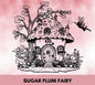 "Sugar Plum Fairy" -  Glass Tumbler Candle - 48hr