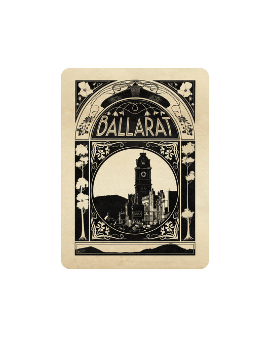 Hidden Lanes - Ballarat Town Hall Sticker