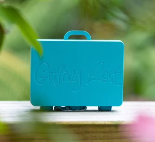 Getting Lost - Suitcase - Turquoise Rivers