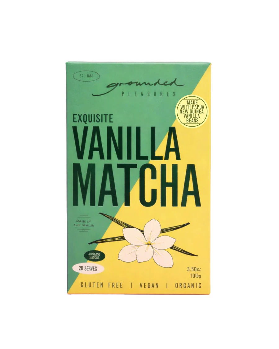 Grounded Pleasures - VANILLA MATCHA 100g