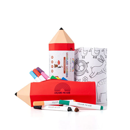Washable, Reusable Colouring-In Solo Mat Kit 🖍️ Woodland Wonders