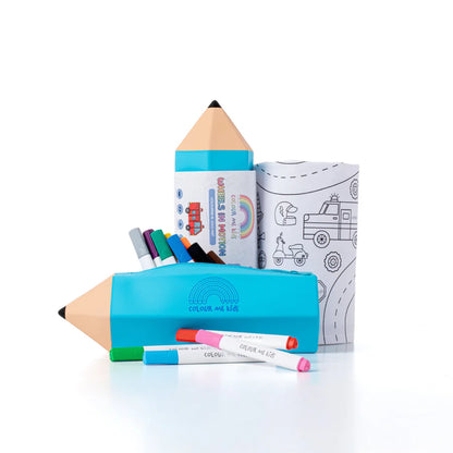 Washable, Reusable Colouring-In Solo Mat Kit 🖍️ Wheels in Motion