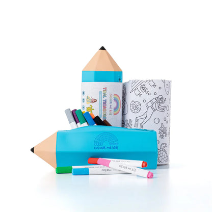 Washable, Reusable Colouring-In Solo Mat Kit 🖍️ Tidal Treasures