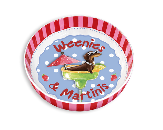 DWBH - 'WEENIES' DASH Ceramic Snack Bowl