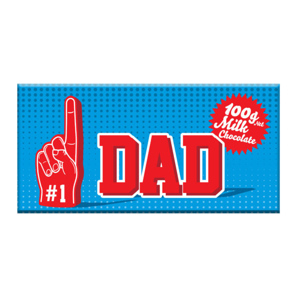 Number-1-Dad Chocolate Bar