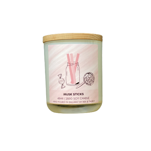 Musk Sticks Soy Candle