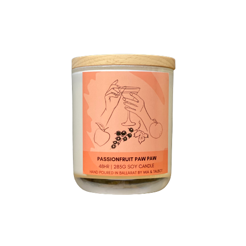 Passionfruit Paw Paw Soy Candle