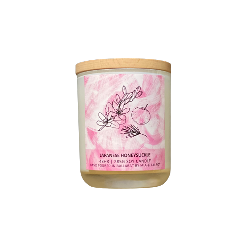 Japanese Honeysuckle Soy Candle